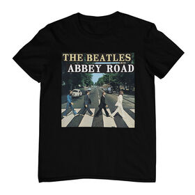 Beatles Abbey Road- Black T-Shirt