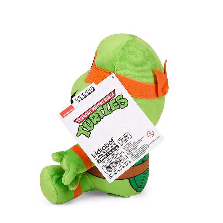 Teenage Mutant Ninja Turtles (Cartoon) - 7.5" Phunny Plush - Michelangelo - English Edition - R Exclusive