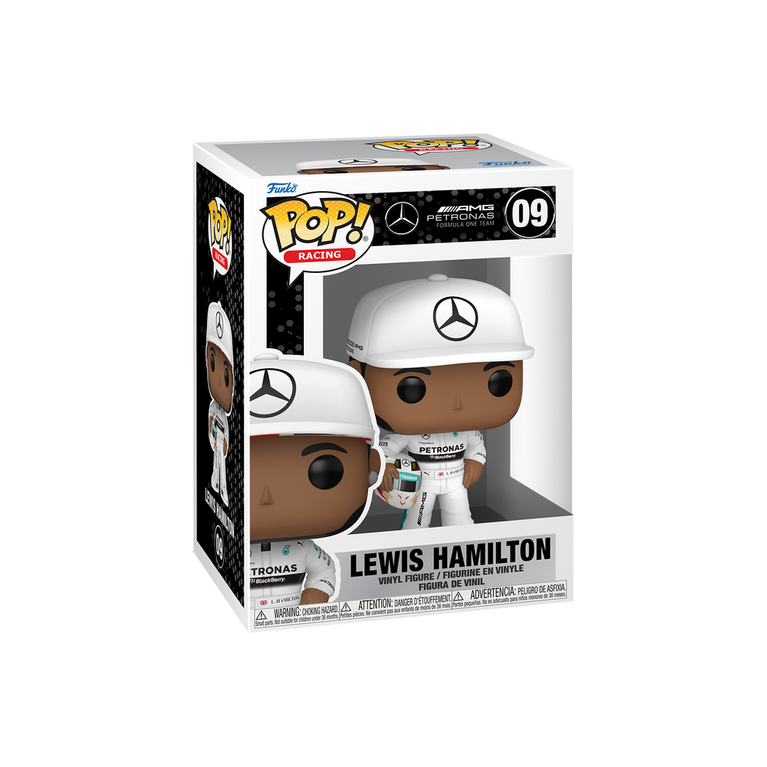 Funko Pop! Racing: Mercedes-AMG Petronas - Lewis Hamilton with Helmet Vinyl Figure