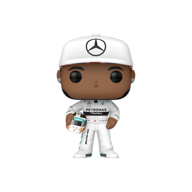 Funko Pop! Racing: Mercedes-AMG Petronas - Lewis Hamilton avec Helmet Figurine En Vinyle