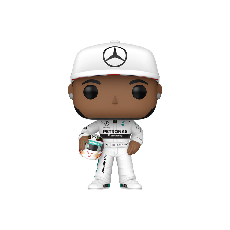 Funko Pop! Racing: Mercedes-AMG Petronas - Lewis Hamilton avec Helmet Figurine En Vinyle