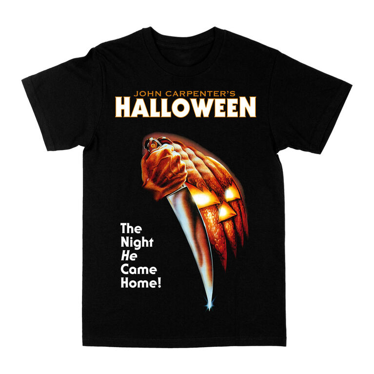 Halloween Knife- Black Tshirt- Small